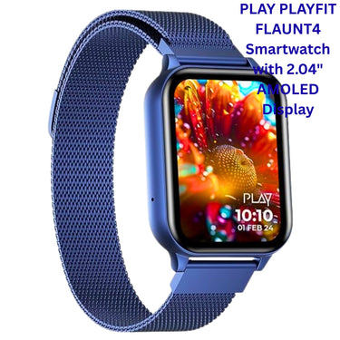 PLAY PLAYFIT FLAUNT4 Smartwatch with 2.04